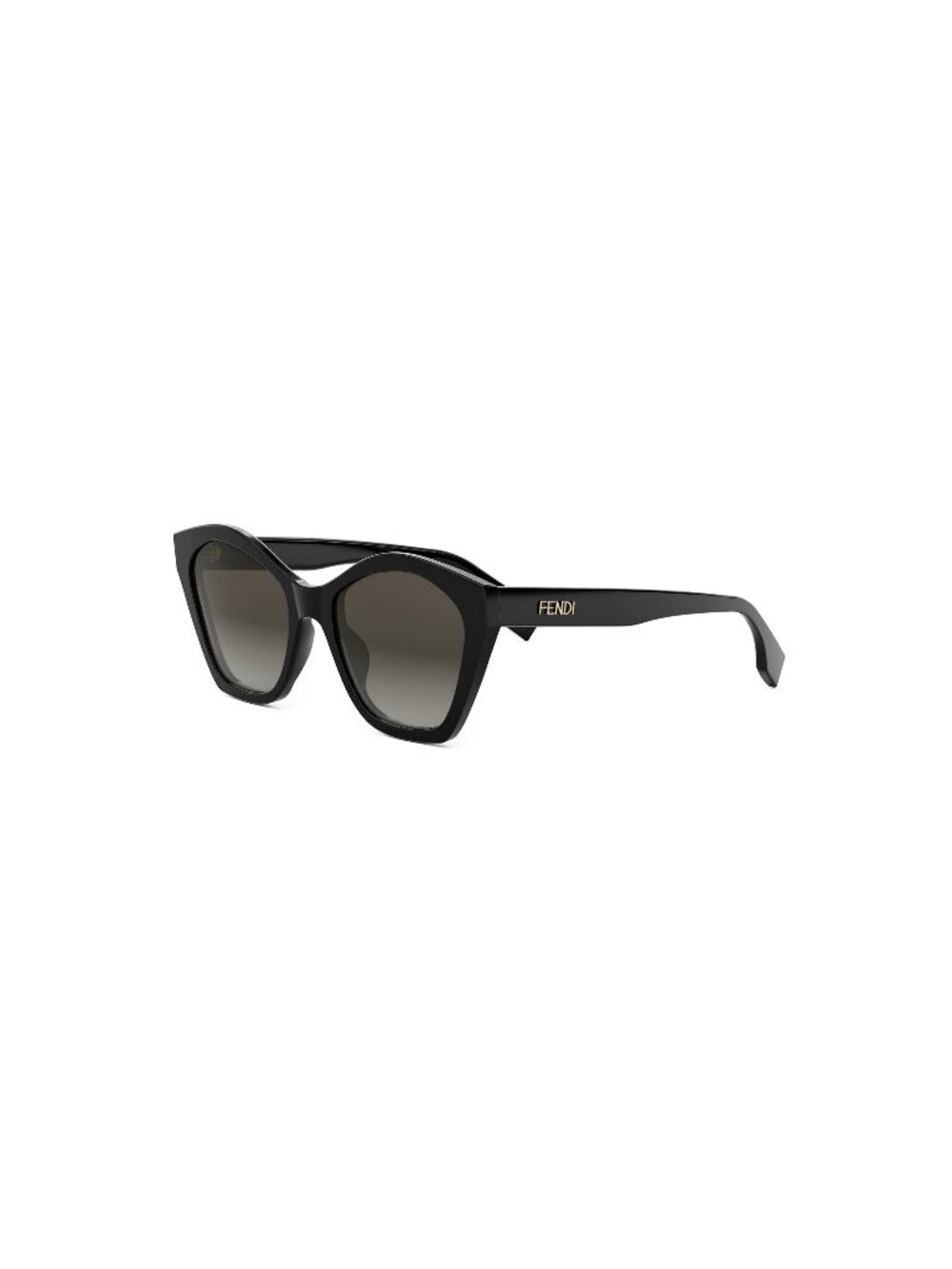 New FENDI Women's Sunglasses Acetate Frame LETTERING FE40175I 01F 54